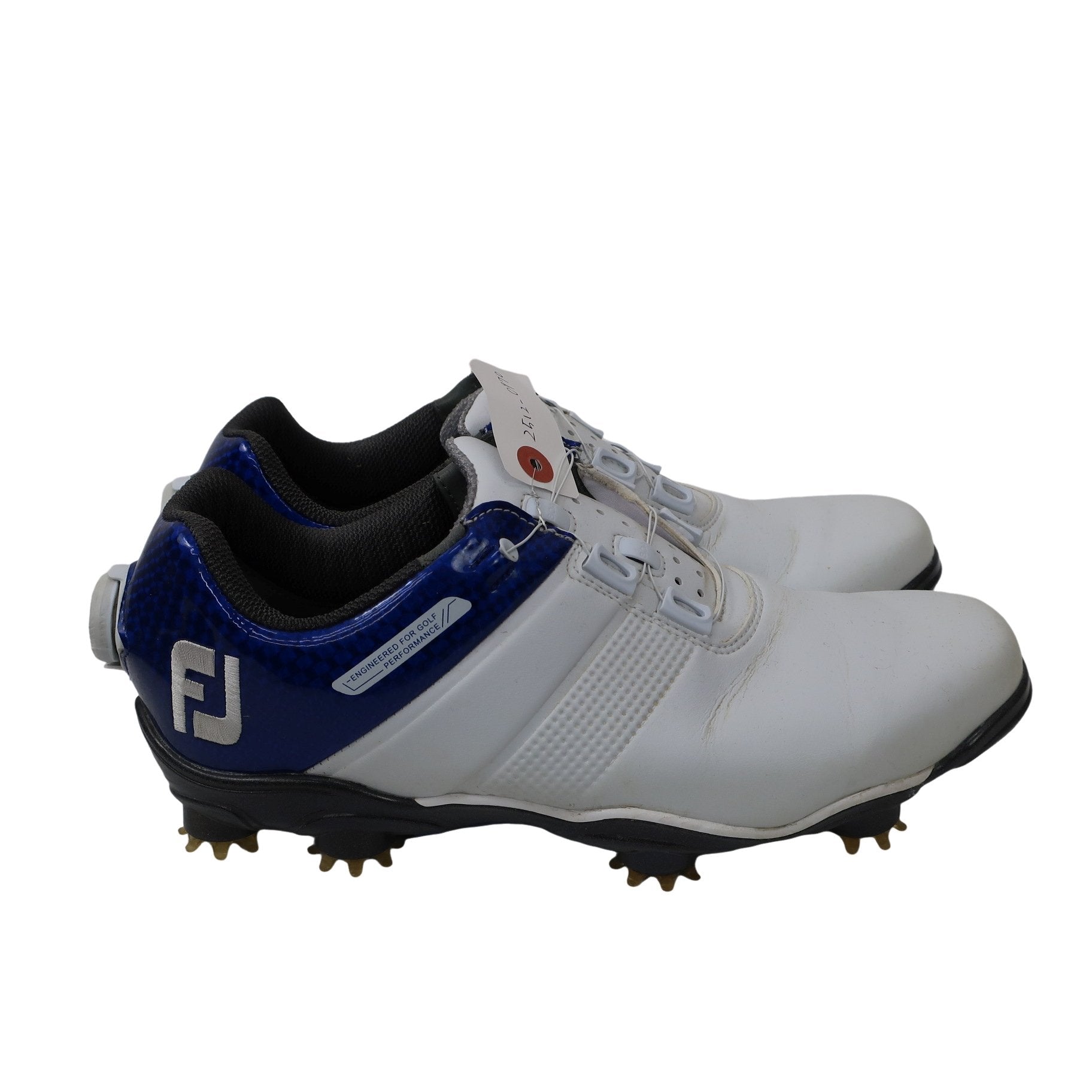 FOOTJOY(フットジョイ) ダイヤル式ゴルフシューズ 白青 メンズ 26.0cm 53368J A