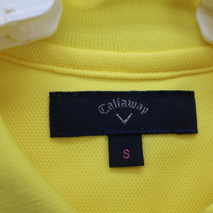 Callaway(キャロウェイ) ポロシャツ 黄色 レディース S 241-9151812 A