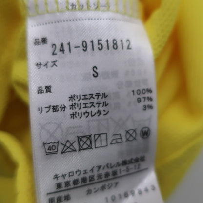 Callaway(キャロウェイ) ポロシャツ 黄色 レディース S 241-9151812 A