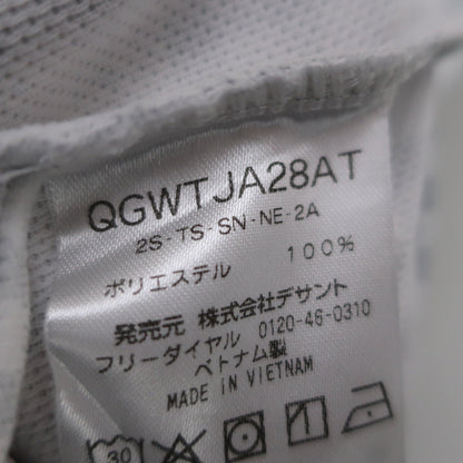 le coq sportif(ルコックスポルティフ) ポロシャツ 白グレーチェック レディース S A