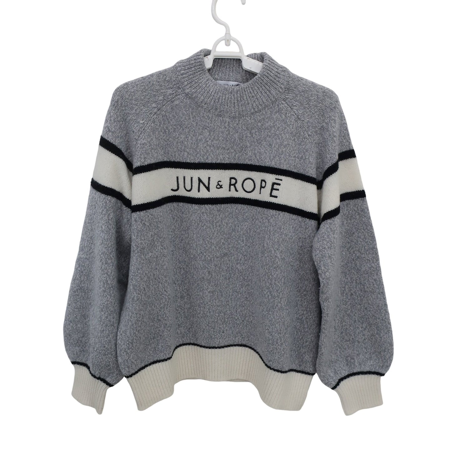 Jun and Rope(ジュン アンド ロペ) ハイネックセーター グレー レディース L A