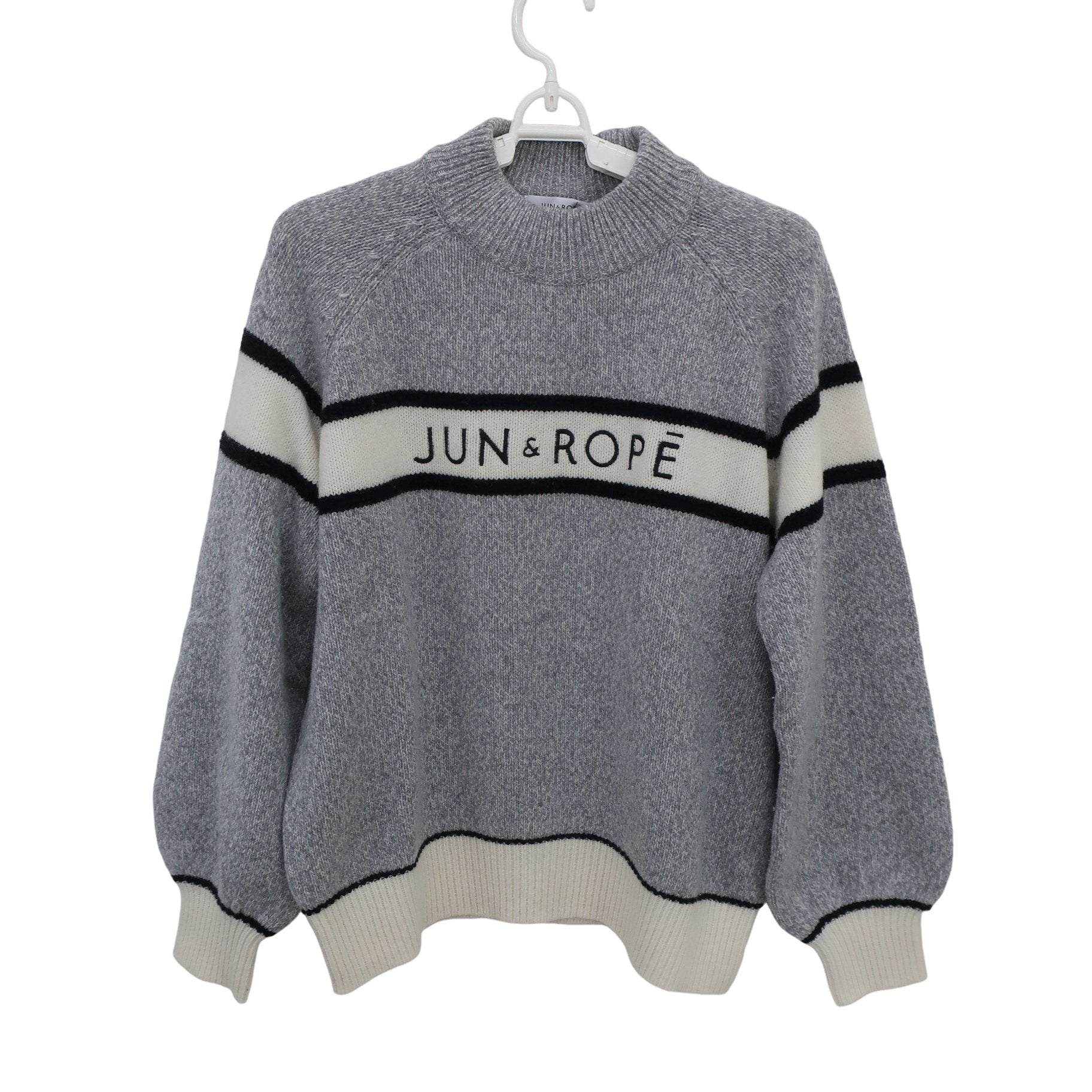 Jun and Rope(ジュン アンド ロペ) ハイネックセーター グレー レディース L A