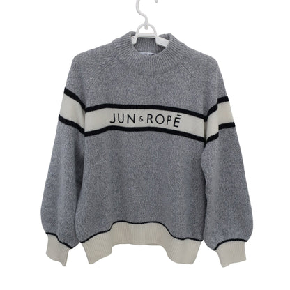 Jun and Rope(ジュン アンド ロペ) ハイネックセーター グレー レディース L A