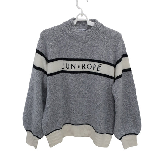 Jun and Rope(ジュン アンド ロペ) ハイネックセーター グレー レディース L A