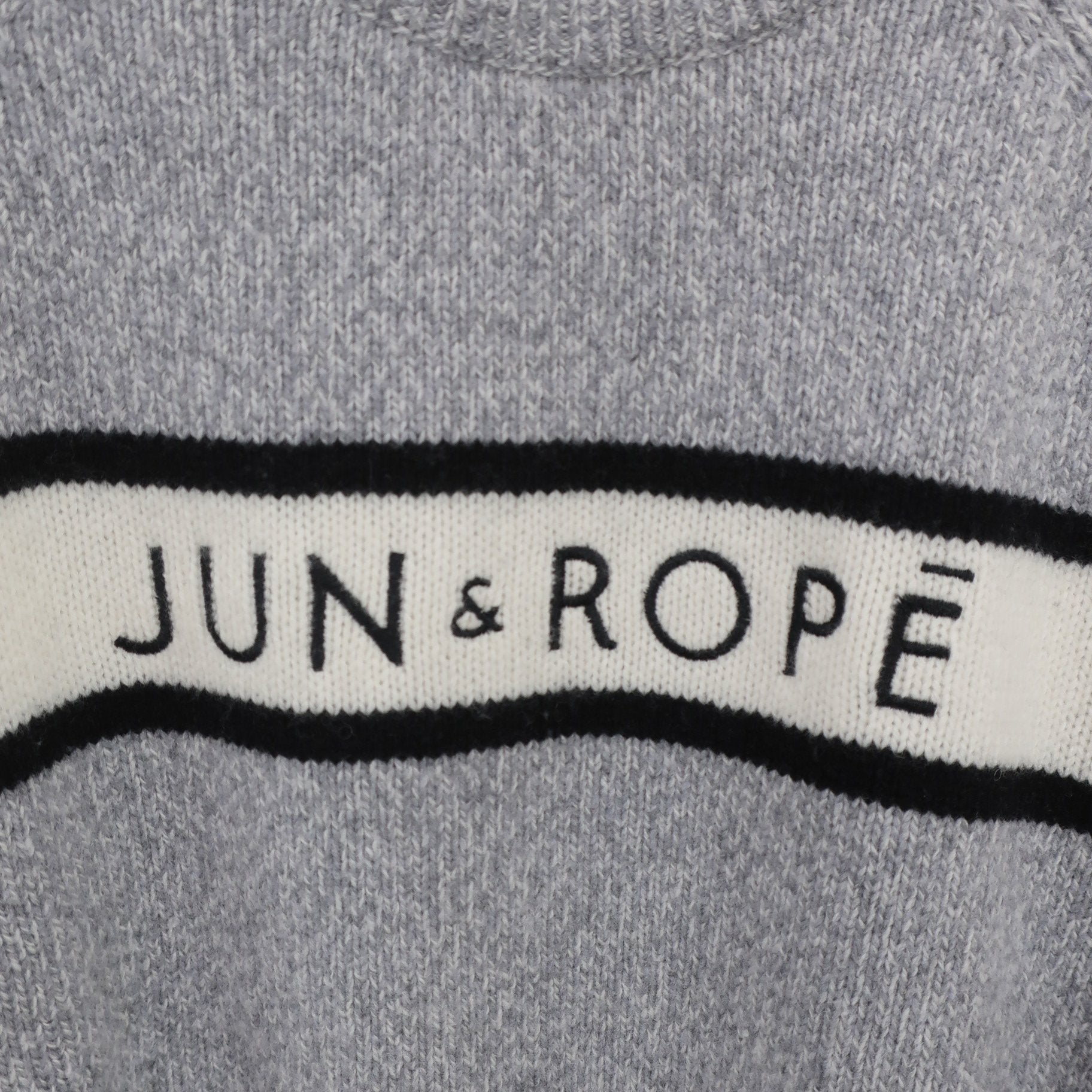 Jun and Rope(ジュン アンド ロペ) ハイネックセーター グレー レディース L A