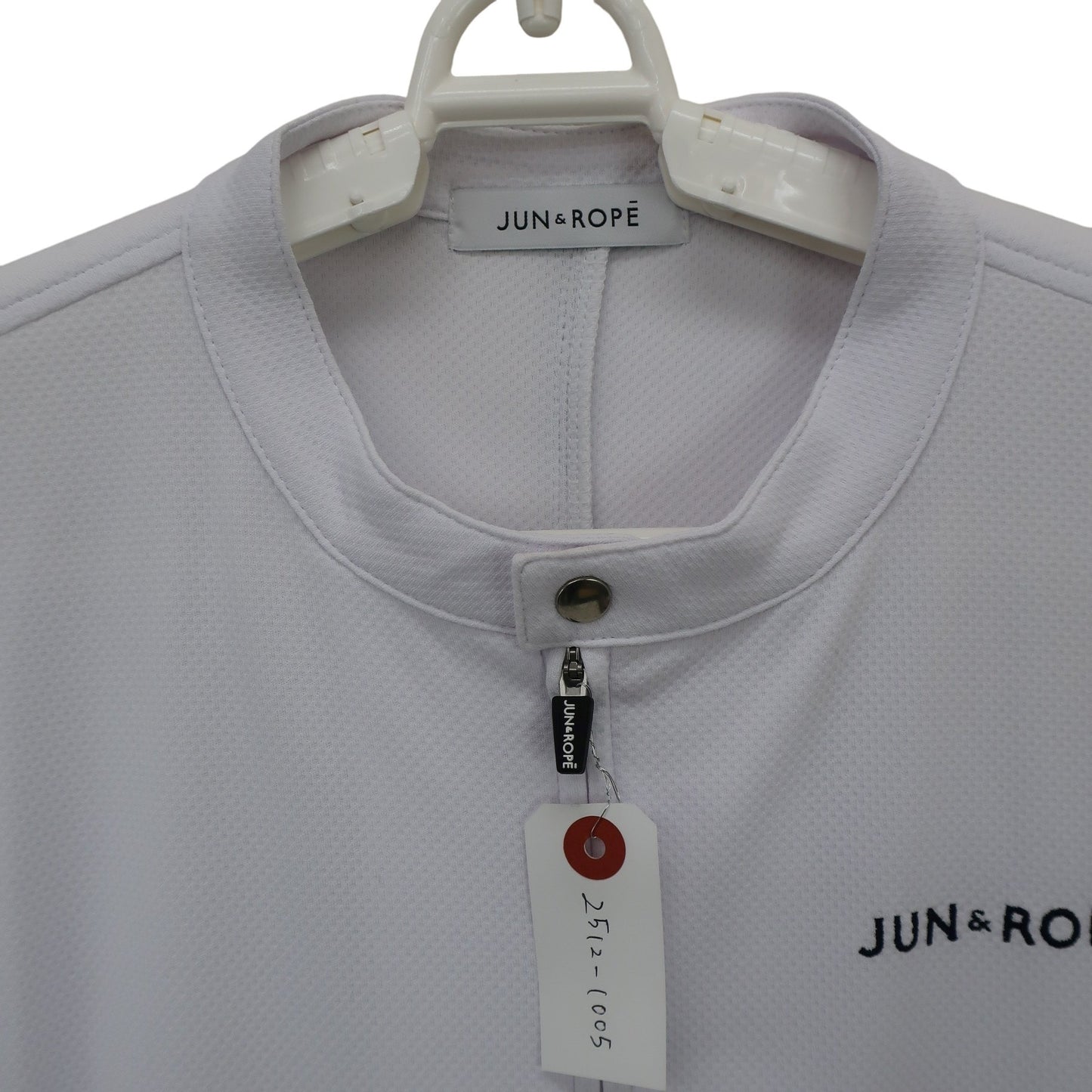 Jun and Rope(ジュン アンド ロペ) 長袖フルジップジャケット 白 レディース L A