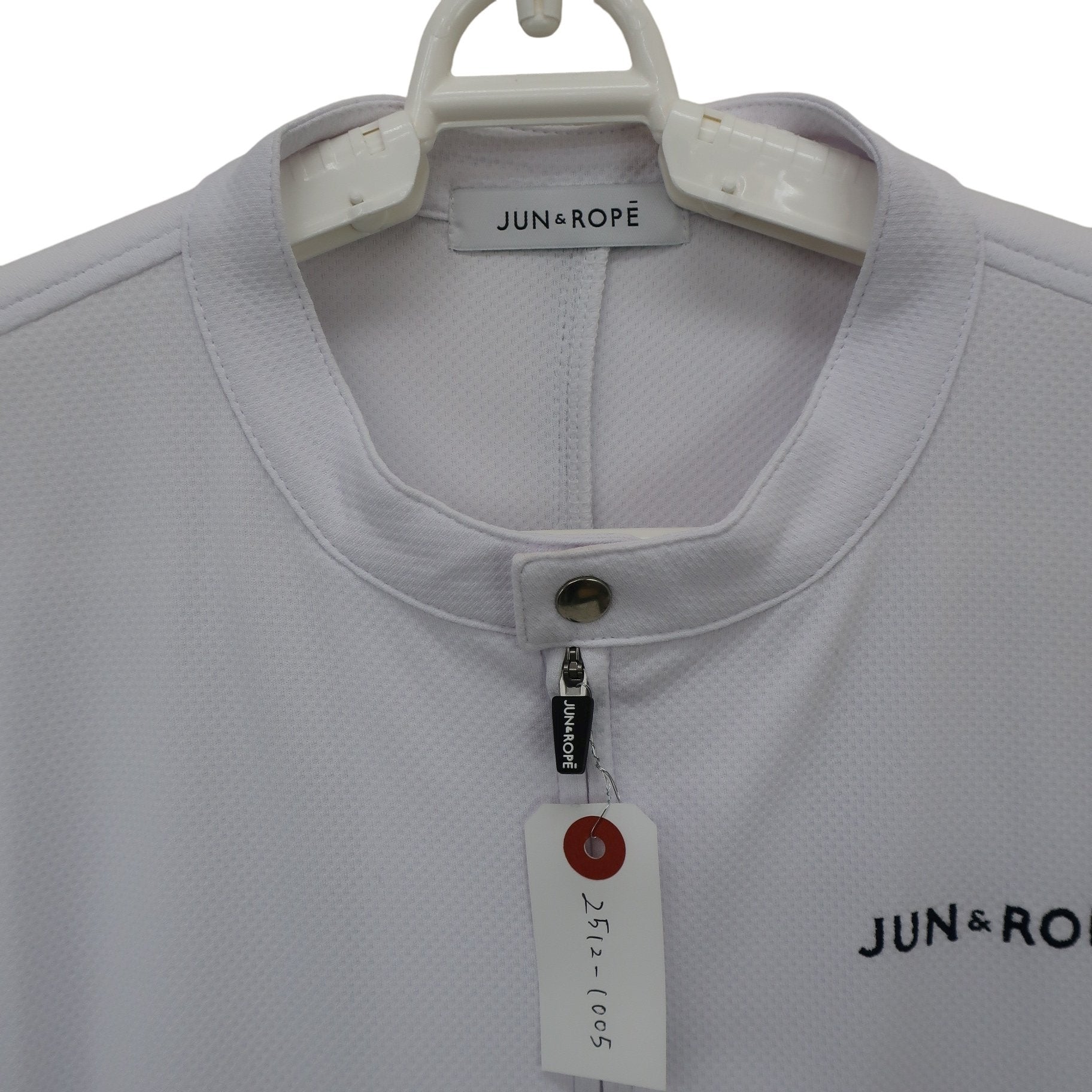 Jun and Rope(ジュン アンド ロペ) 長袖フルジップジャケット 白 レディース L A