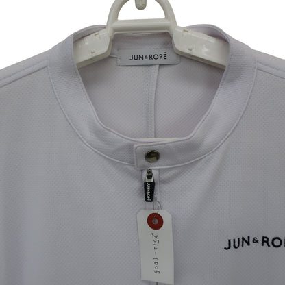 Jun and Rope(ジュン アンド ロペ) 長袖フルジップジャケット 白 レディース L A