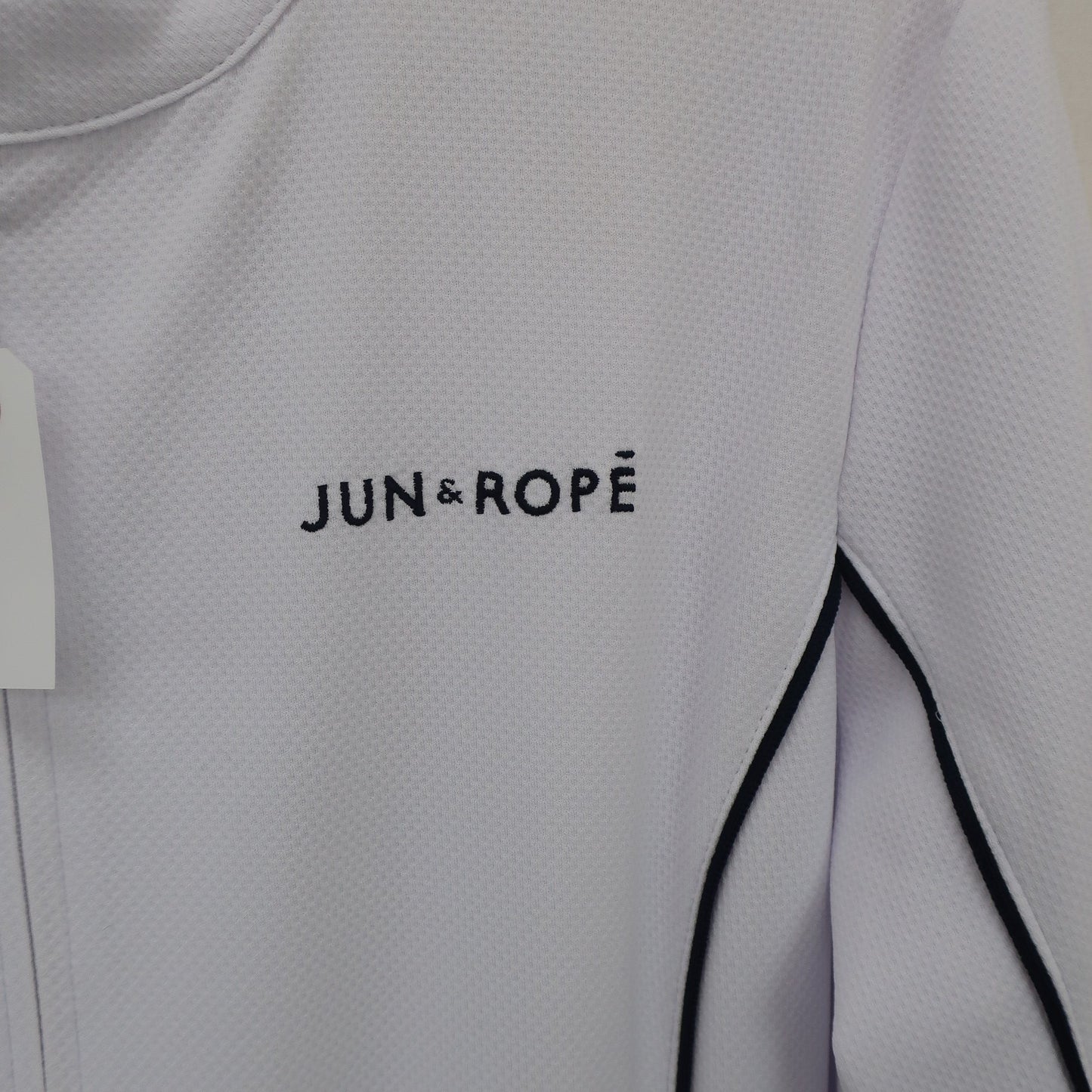 Jun and Rope(ジュン アンド ロペ) 長袖フルジップジャケット 白 レディース L A