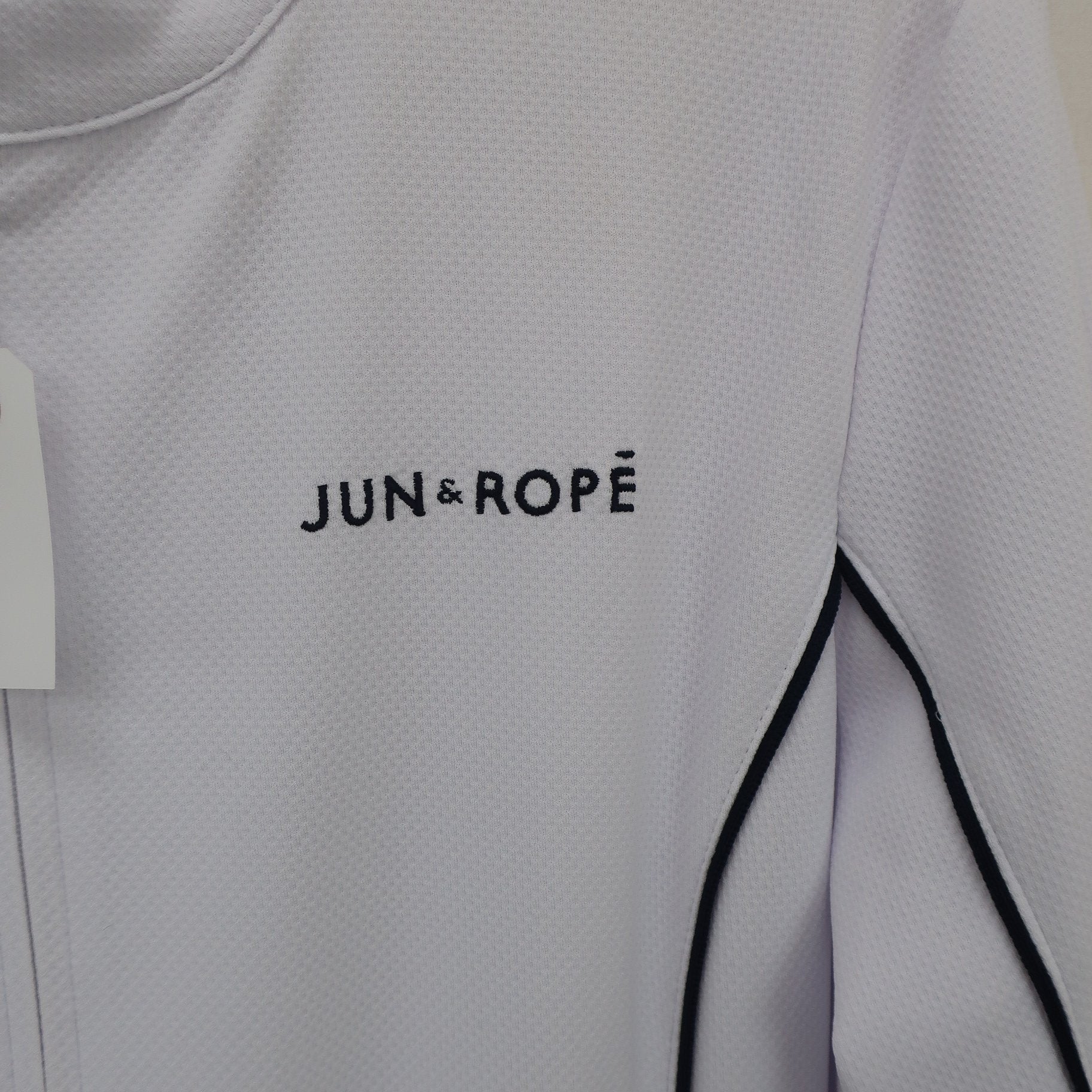 Jun and Rope(ジュン アンド ロペ) 長袖フルジップジャケット 白 レディース L A