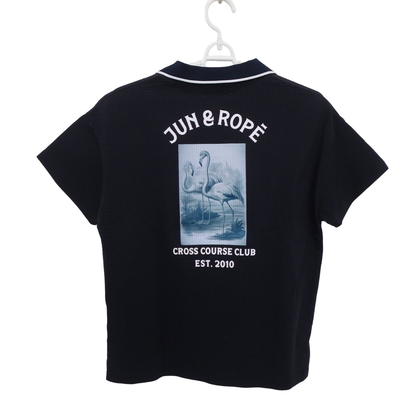 Jun and Rope(ジュン アンド ロペ) ポロシャツ ネイビー レディース L A