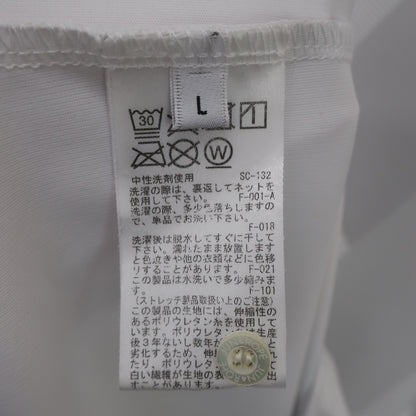 Jun and Rope(ジュン アンド ロペ) ポロシャツ 白グレー系総柄 レディース L C