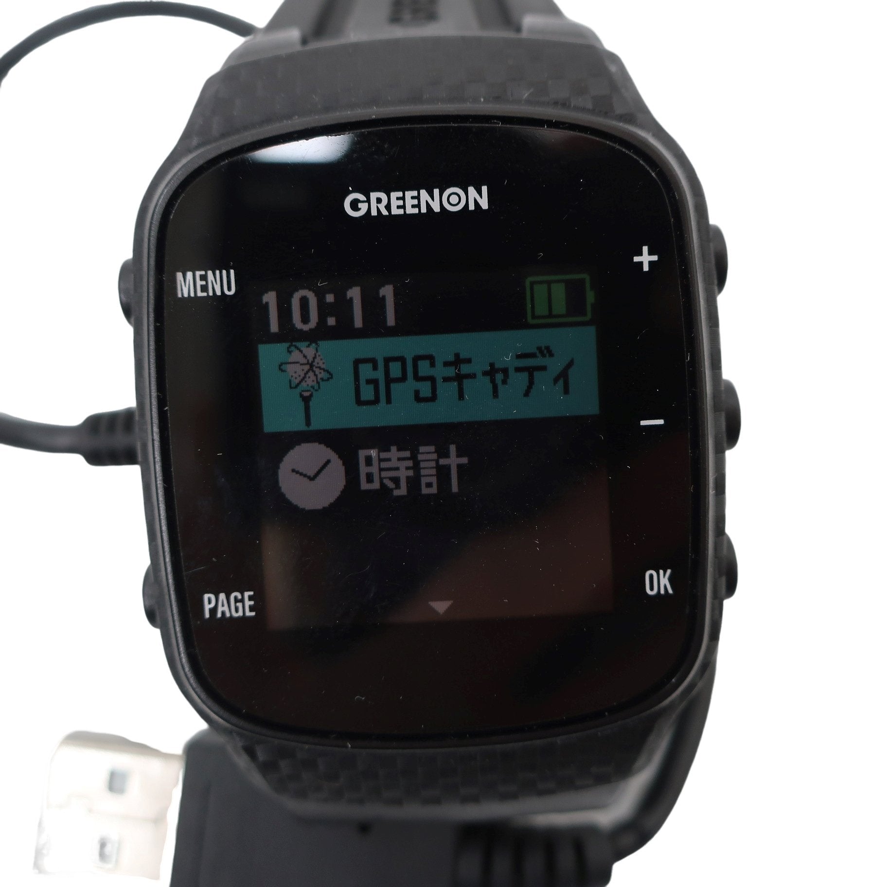 GREEN ON GPSゴルフウォッチ 黒 GN101 A