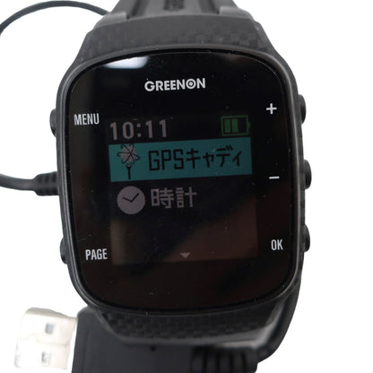 GREEN ON GPSゴルフウォッチ 黒 GN101 A