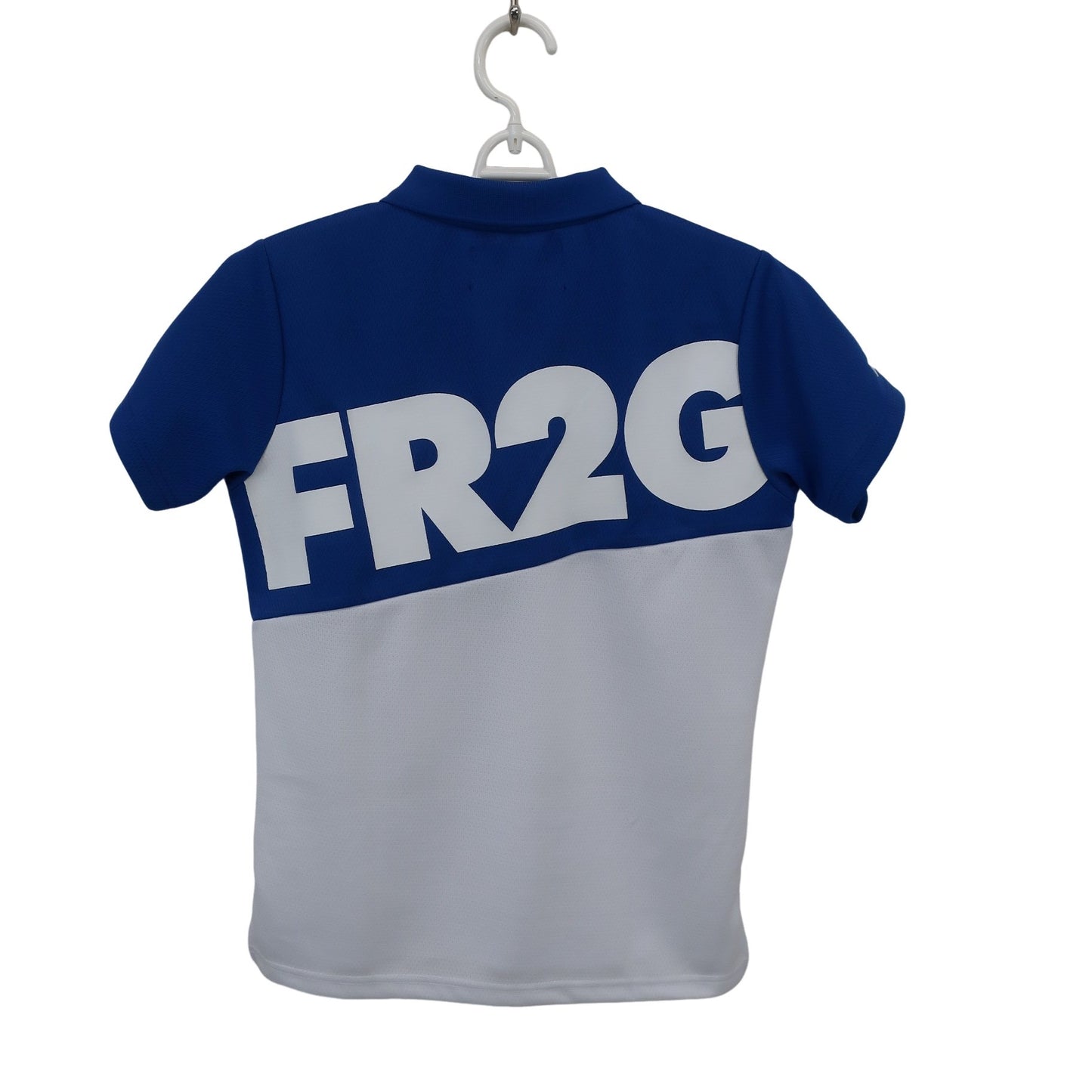 #FR2(エフアールツーゴルフ) ポロシャツ 青白 レディース S A