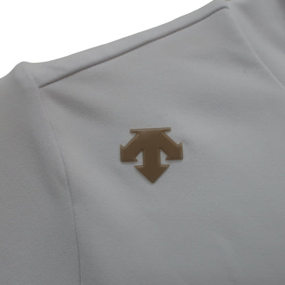 DESCENTE(デサント) 半袖モックネックシャツ 白 レディース M A