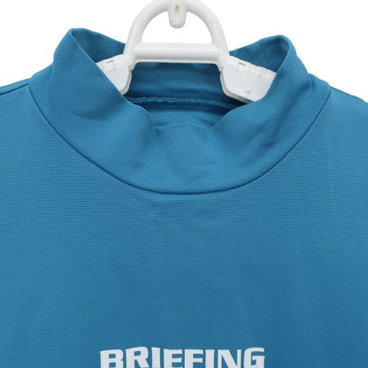 BRIEFING(ブリーフィング) ノースリーブモックネックシャツ 青 レディース S BBG221W04 A