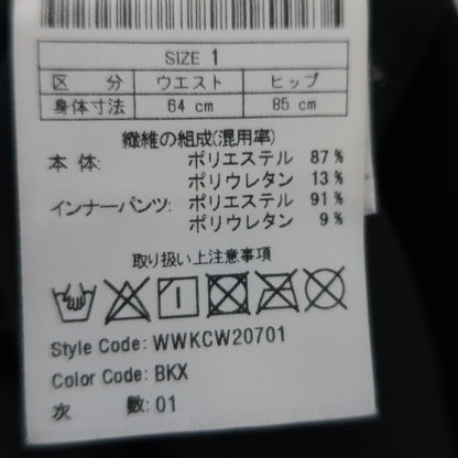 WAAC(ワック) スカート 黒 レディース 1 WWKCW20701 A