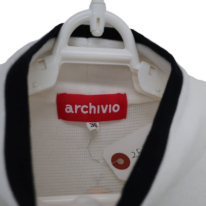 archivio(アルチビオ) モックネックシャツ 白 ミニオンコラボ レディース 36 A239315 A