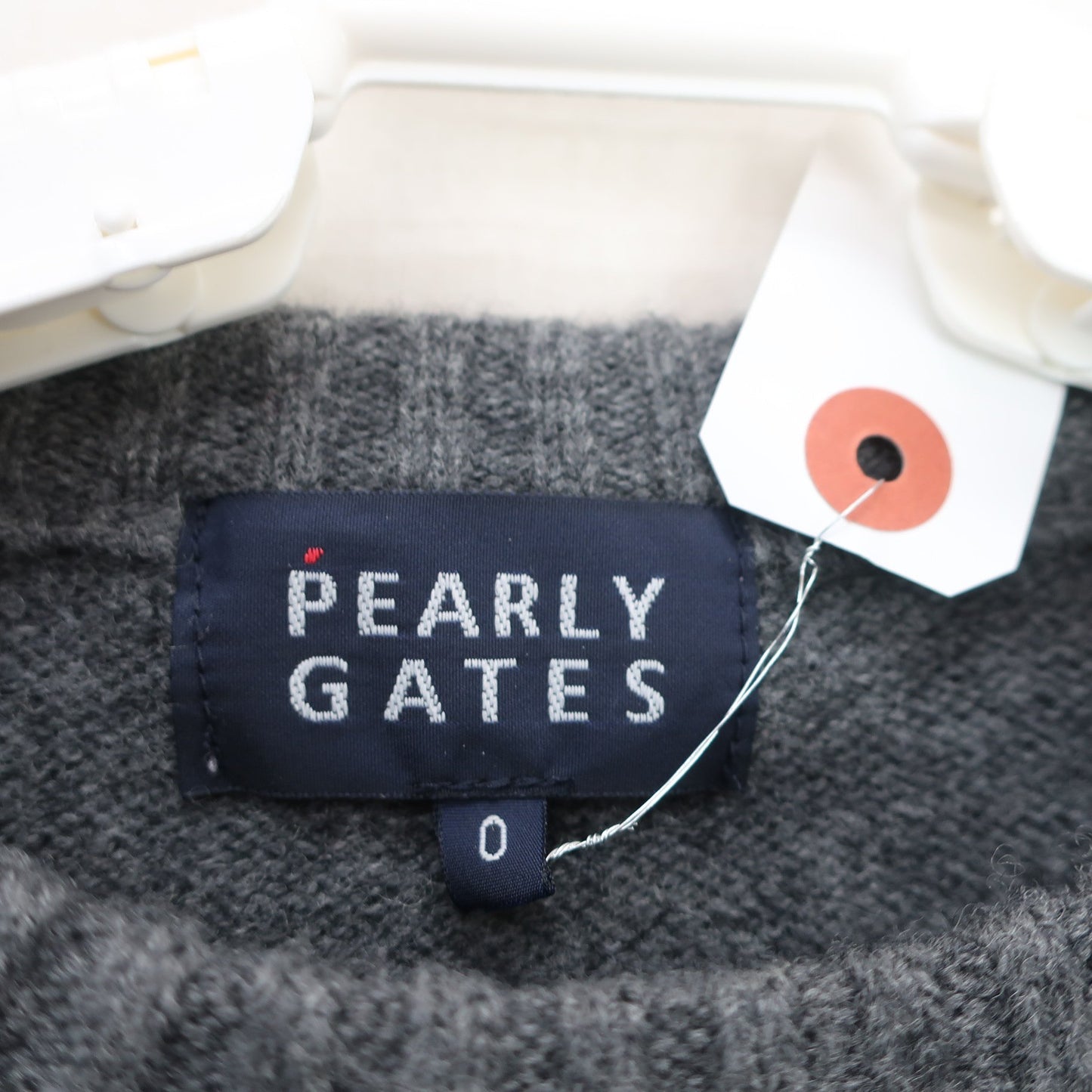 PEARLY GATES(パーリーゲイツ) セーター グレー レディース 0 055-8170004 A