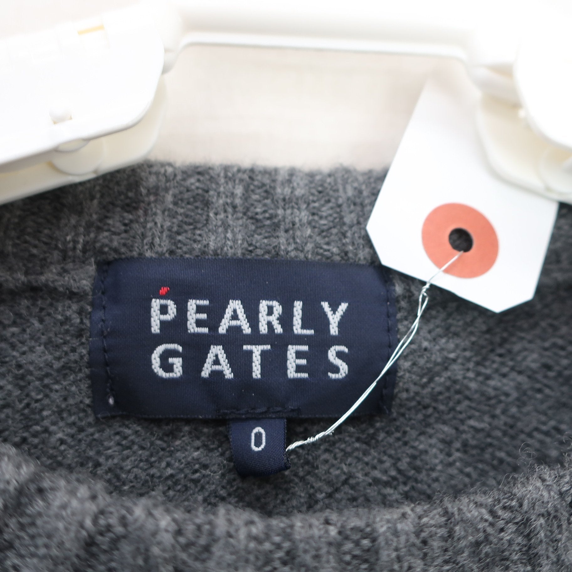 PEARLY GATES(パーリーゲイツ) セーター グレー レディース 0 055-8170004 A
