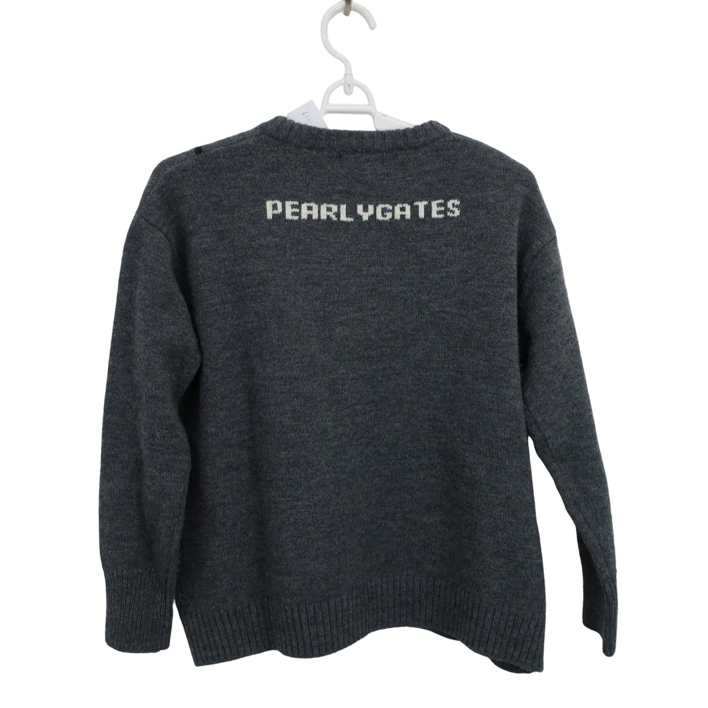 PEARLY GATES(パーリーゲイツ) セーター グレー レディース 0 055-8170004 A