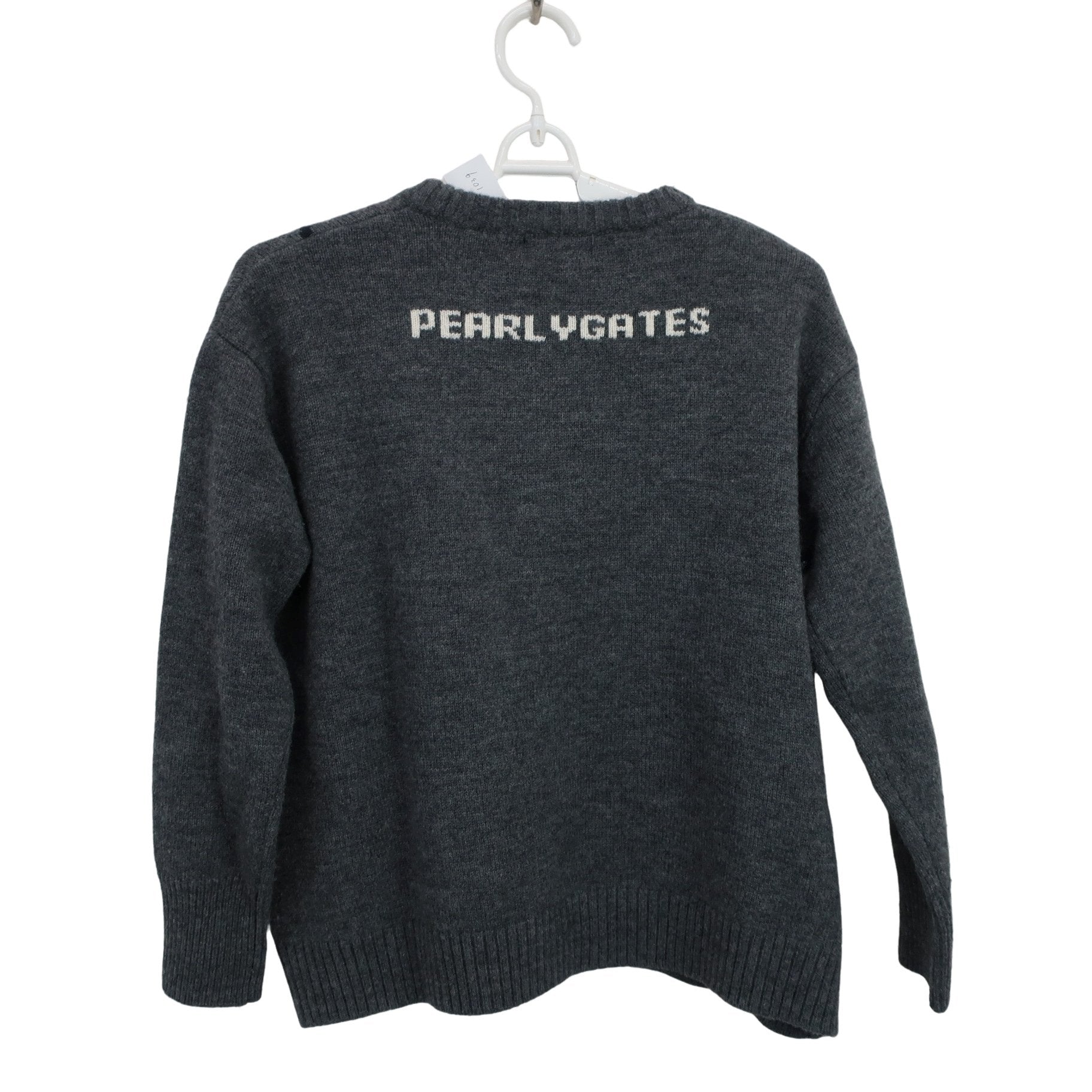 PEARLY GATES(パーリーゲイツ) セーター グレー レディース 0 055-8170004 A