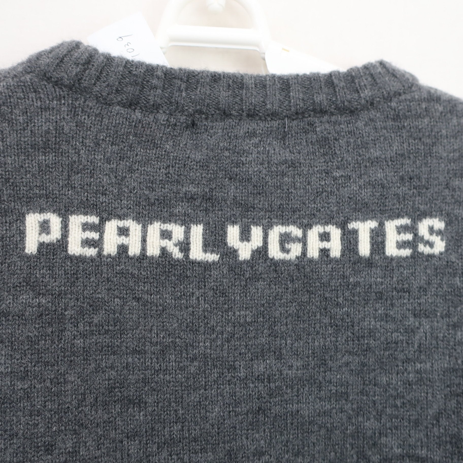 PEARLY GATES(パーリーゲイツ) セーター グレー レディース 0 055-8170004 A
