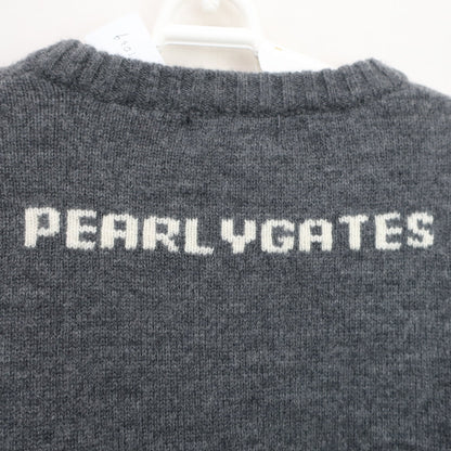 PEARLY GATES(パーリーゲイツ) セーター グレー レディース 0 055-8170004 A