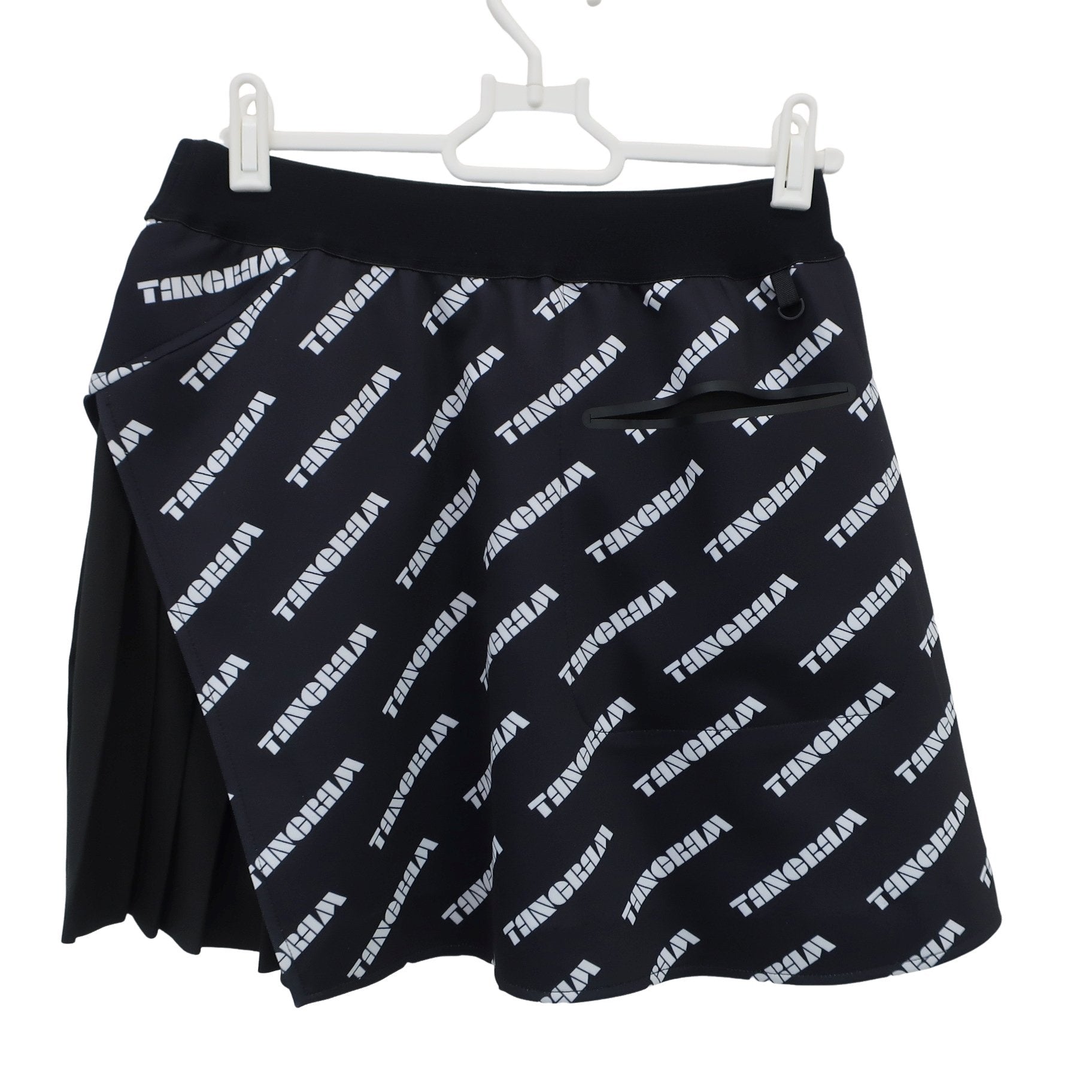 TANGRAM(タングラム) スカート 黒白ロゴ柄 レディース M/L TGA-LS03 A
