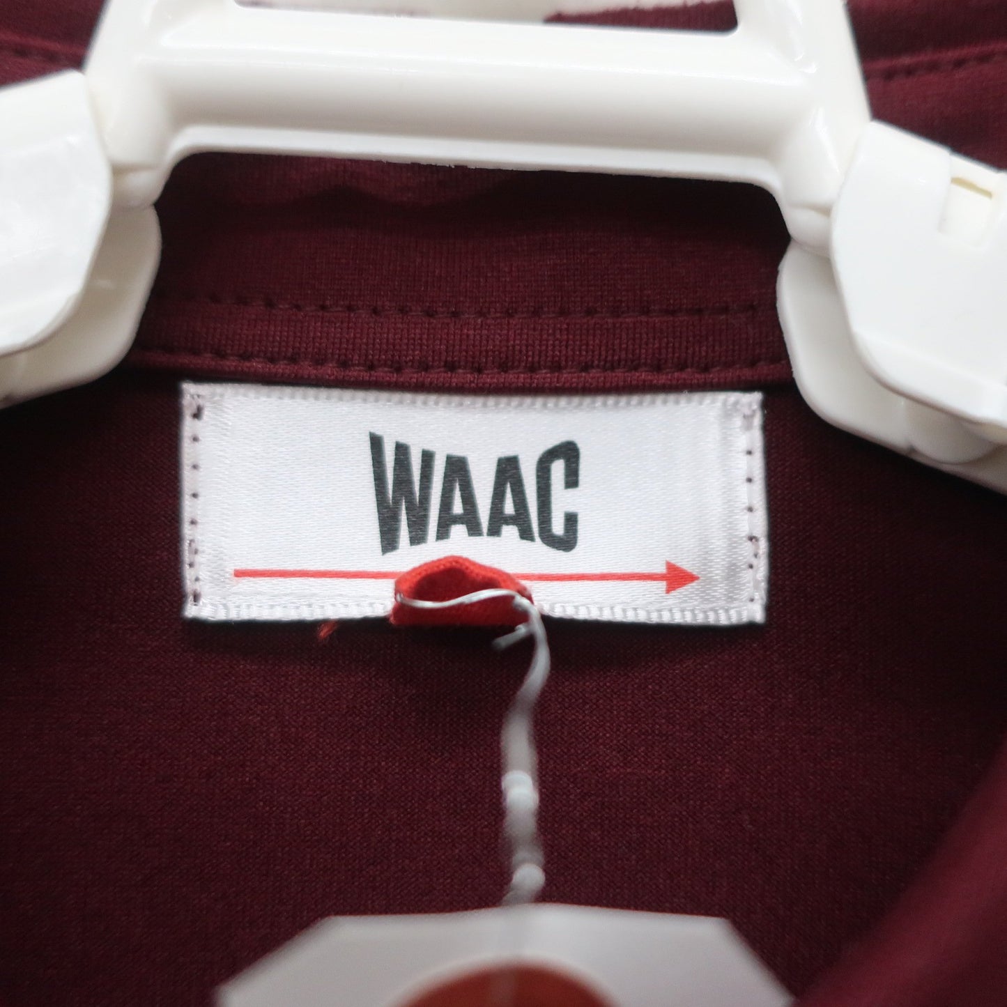 WAAC(ワック) 長袖ポロシャツ ワインレッド レディース 1 WWTBA20572 A