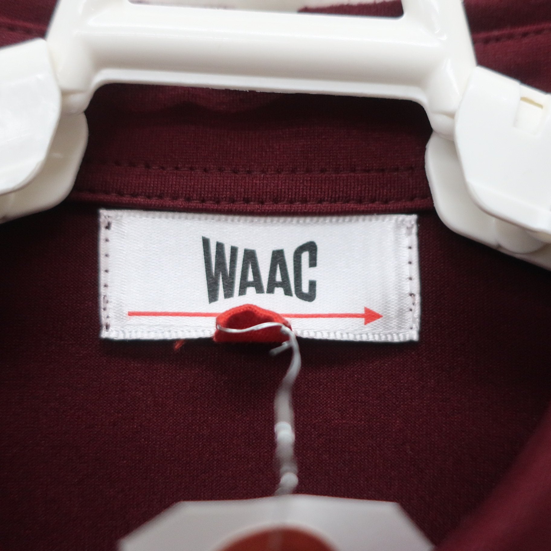 WAAC(ワック) 長袖ポロシャツ ワインレッド レディース 1 WWTBA20572 A