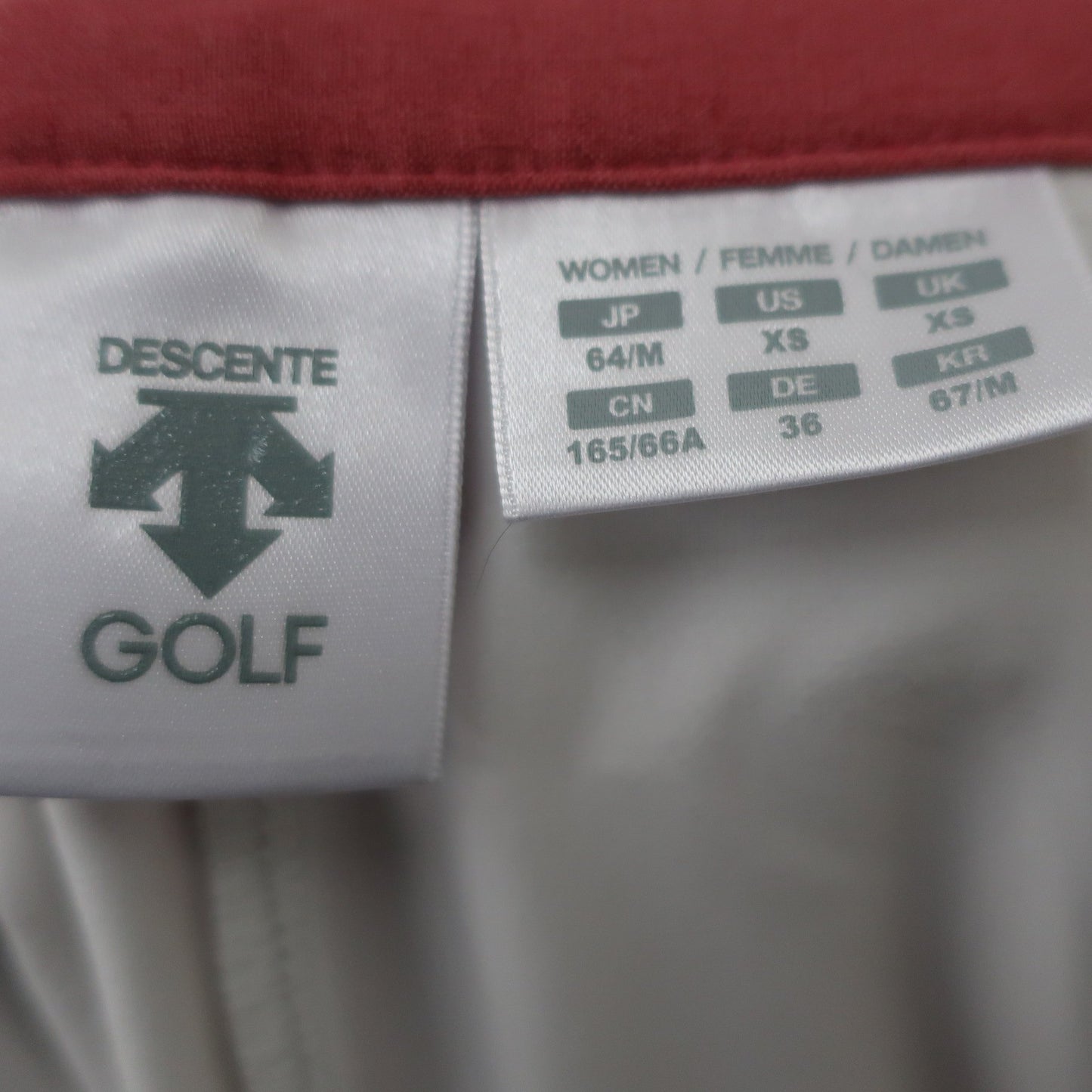 DESCENTE(デサント) スカート ピンク白 レディース 64/M A