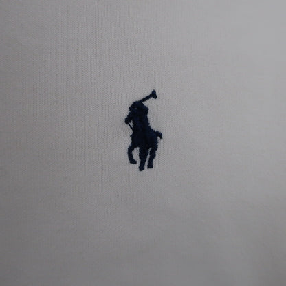 RALPH LAUREN(ラルフローレン) 長袖ハーフジップシャツ 白 レディース M A