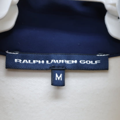 RALPH LAUREN(ラルフローレン) 長袖ハーフジップシャツ 白 レディース M A