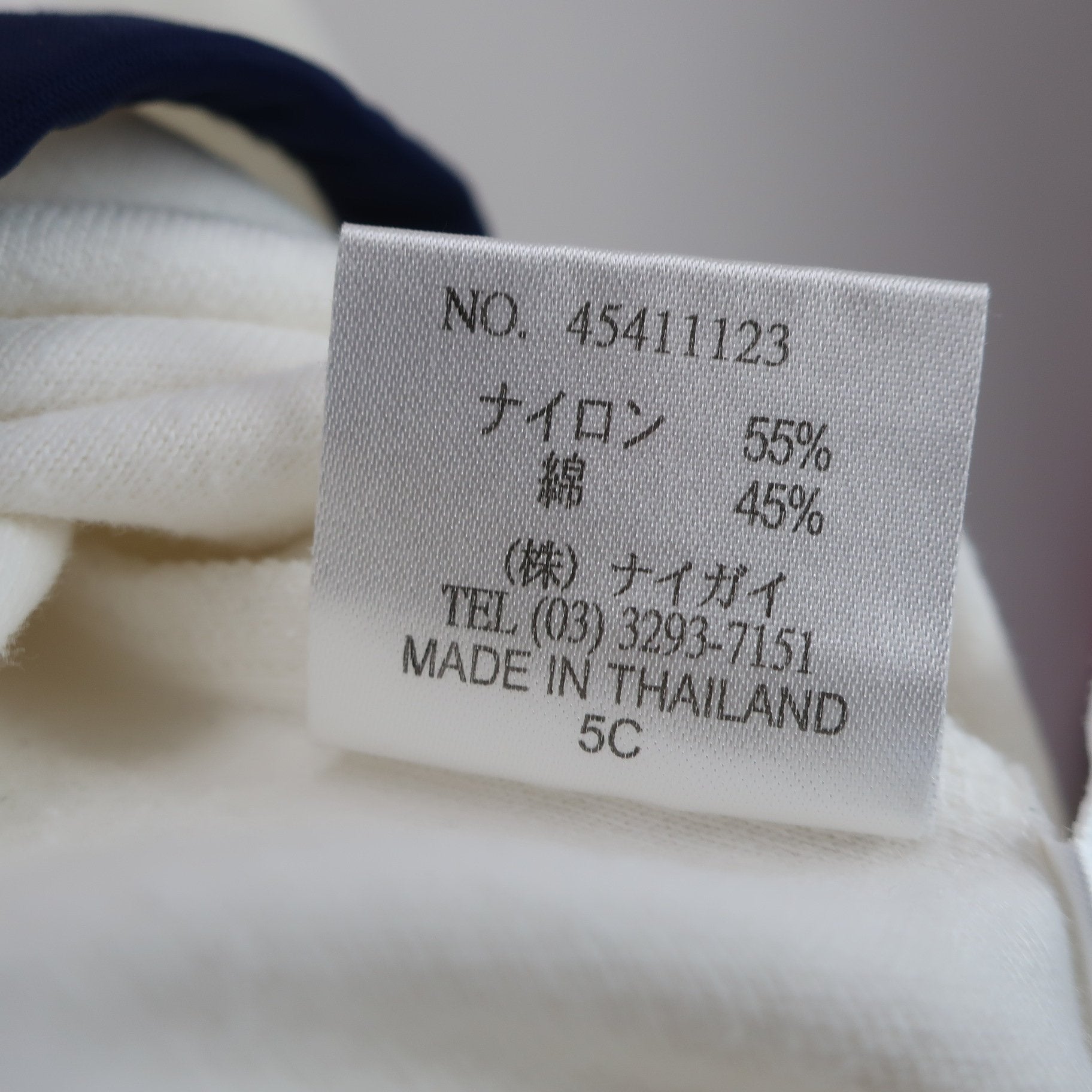 RALPH LAUREN(ラルフローレン) 長袖ハーフジップシャツ 白 レディース M A