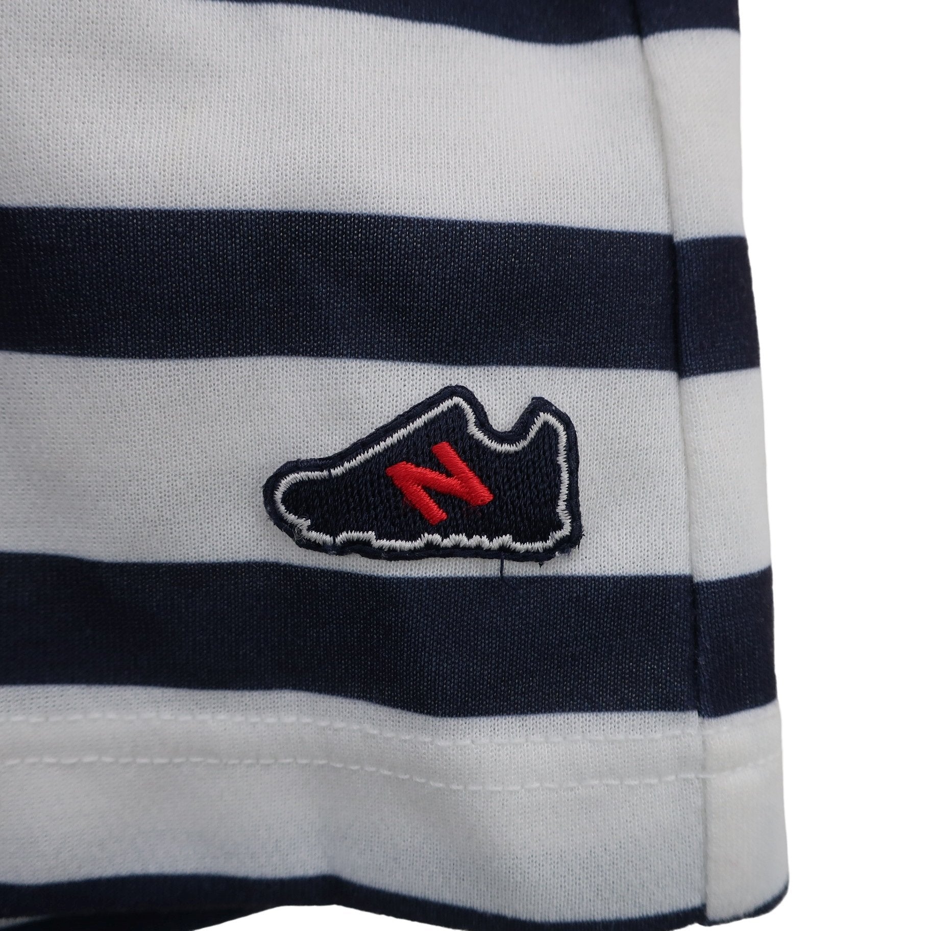 New Balance golf(ニューバランスゴルフ) ショートパンツ 白ネイビーボーダー レディース 1 012-8132504 B