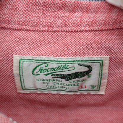 Crocodile(クロコダイル) ポロシャツ ピンク メンズ LL A