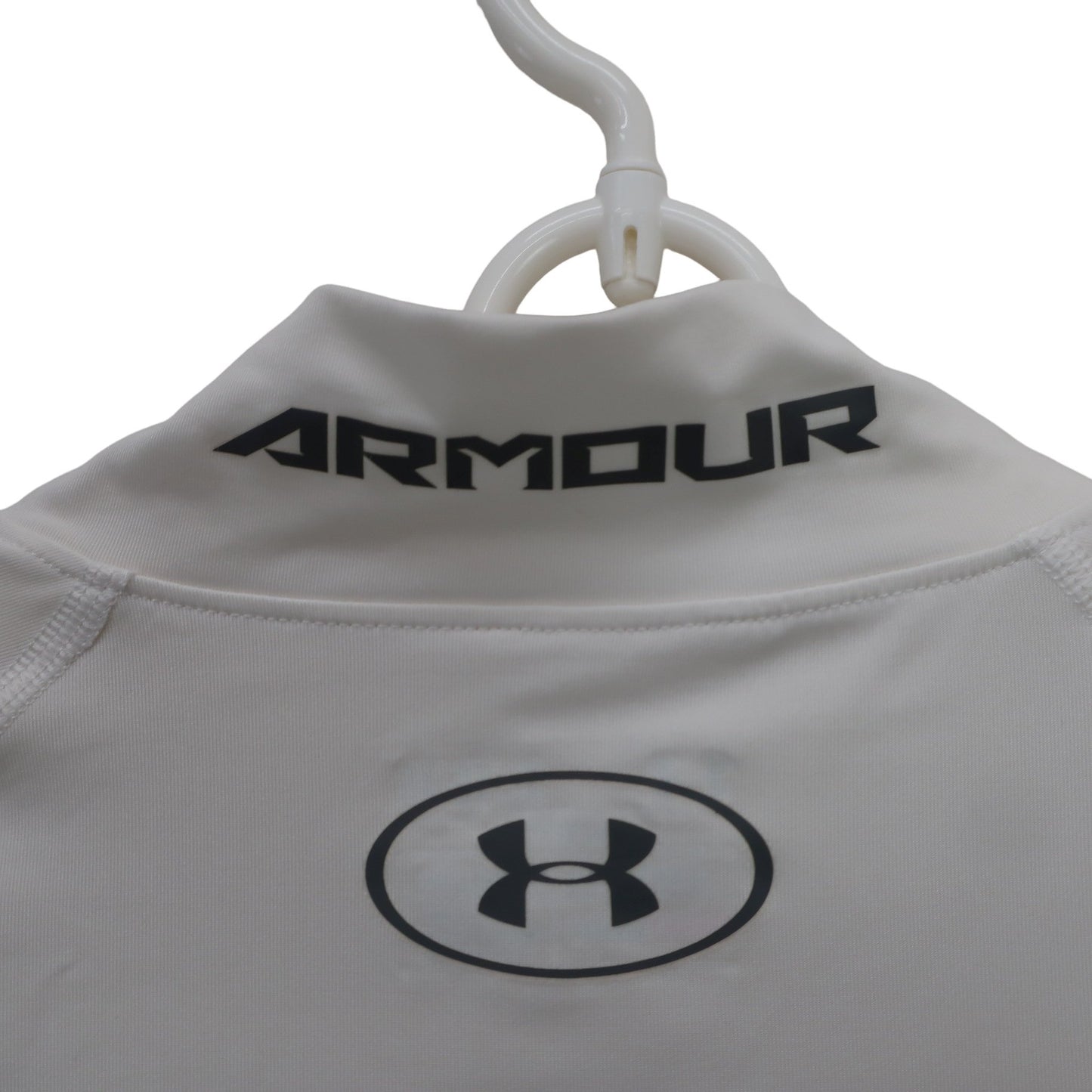 UNDER ARMOUR(アンダーアーマー) ハイネックシャツ 白 メンズ XL A
