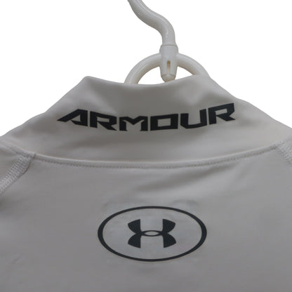 UNDER ARMOUR(アンダーアーマー) ハイネックシャツ 白 メンズ XL A