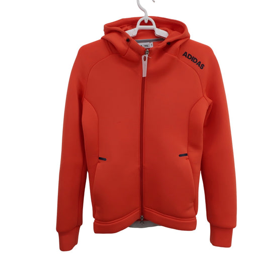adidas(アディダス) パーカー オレンジ レディース S/P A