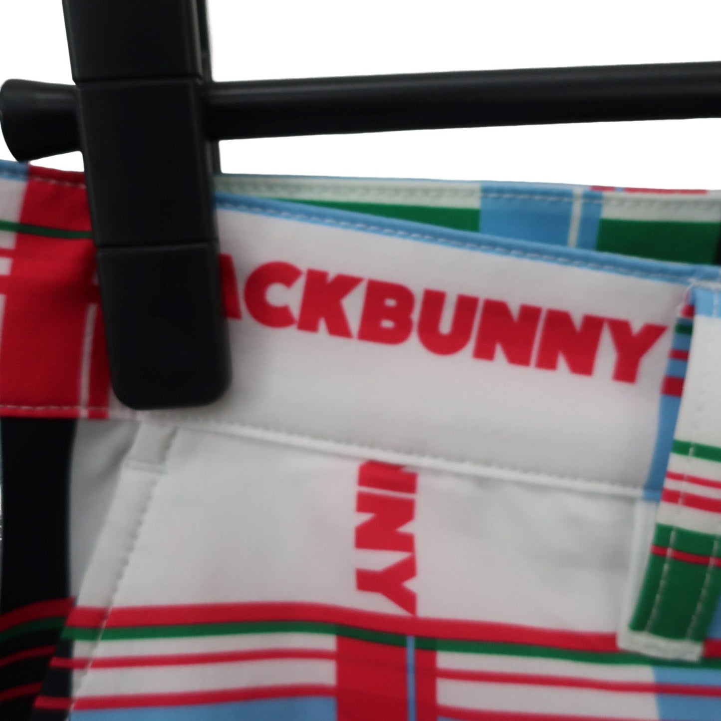 Jack Bunny(ジャックバニー) パンツ 白カラフルチェック メンズ 4 262-3132415 A