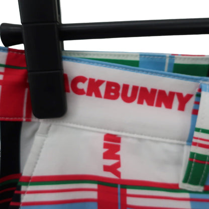 Jack Bunny(ジャックバニー) パンツ 白カラフルチェック メンズ 4 262-3132415 A