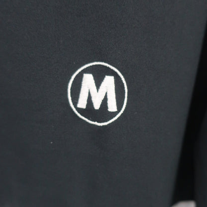 M.U SPORTS(エムユースポーツ) ハーフジップシャツ 白黒 メンズ 50 A