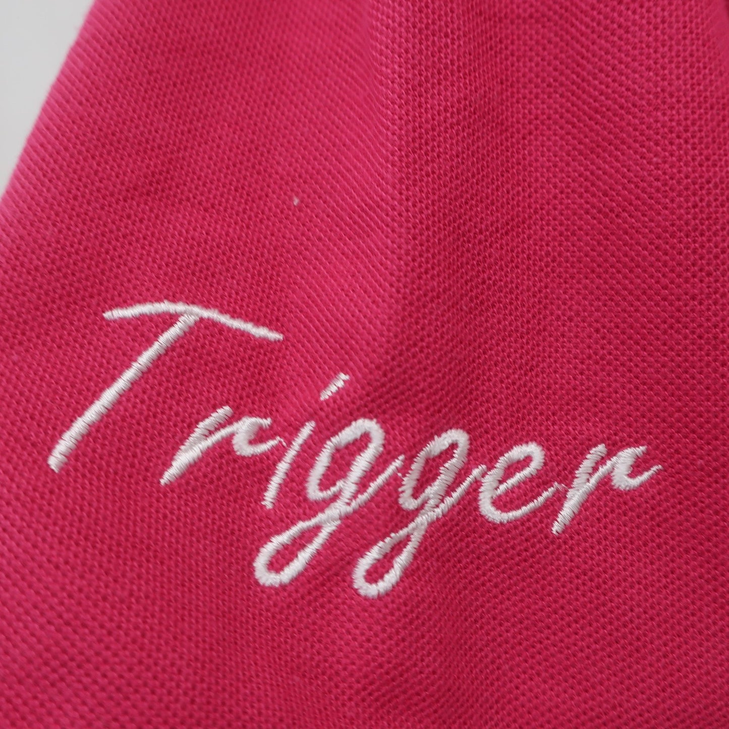 GOLF TRIGGER ポロシャツ ピンク メンズ LL B
