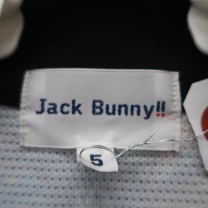 Jack Bunny(ジャックバニー) ポロシャツ 黒サインボード柄 メンズ 5 262-2260827 A