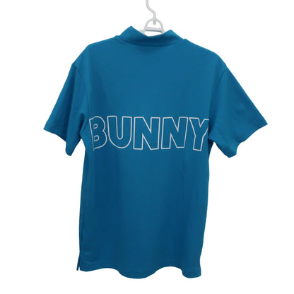 Jack Bunny(ジャックバニー) 半袖モックネックシャツ 水色 メンズ 5 262-3167531 A
