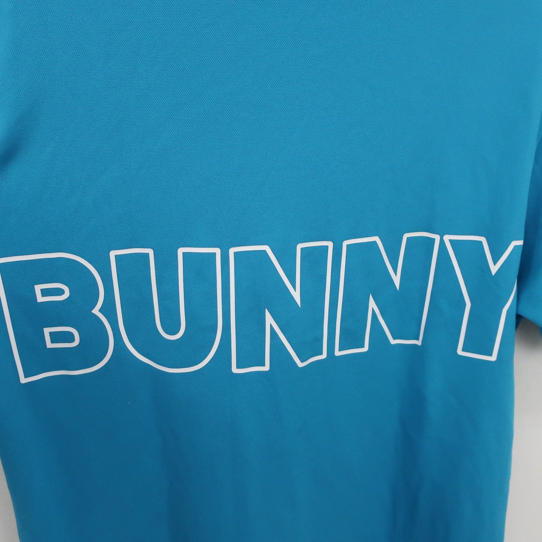 Jack Bunny(ジャックバニー) 半袖モックネックシャツ 水色 メンズ 5 262-3167531 A