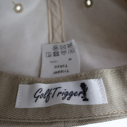 GOLF TRIGGER キャップ ベージュ メンズ フリーサイズ B