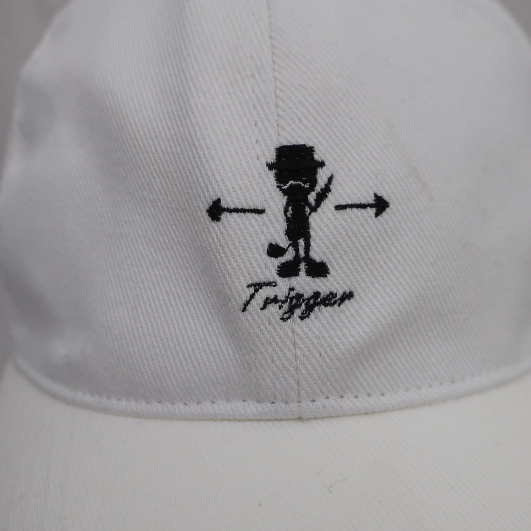 GOLF TRIGGER キャップ 白 メンズ フリーサイズ B